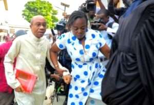 Godwin Emefiele Arraigned In Court, Pleads Not Guilty To Firearm Charges