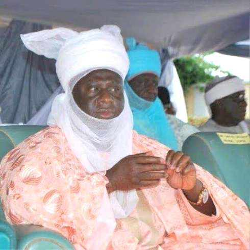 Emir of Minna in Niger State Dr Umar Faruk Bahago