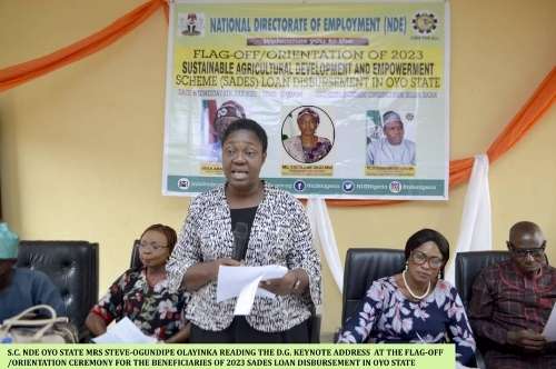 NDE Flags-Off Sustainable Agricultural Development Empowerment Scheme In Oyo