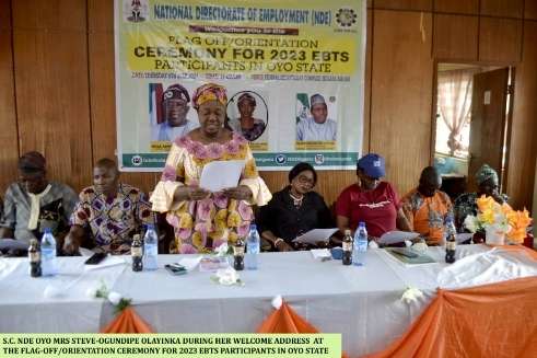 NDE Trains 30 Unemployed Persons On Environmental Beautification In Oyo
