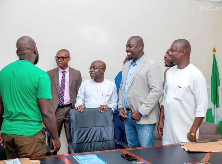 Obinna Iyiegbu and his brother Ike Iyiegbu in Abia State 