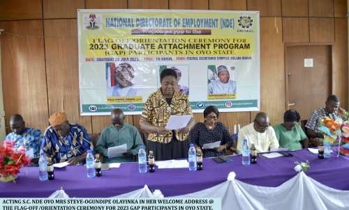 NDE Moves To Build Competent Workforce In Oyo, Urges GAP Participants to Be Good Ambassadors