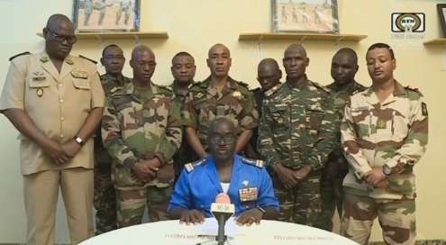 Tinubu, Buhari, Biden, UN, EU, AU, ECOWAS Kick As Niger Soldiers Declare Coup