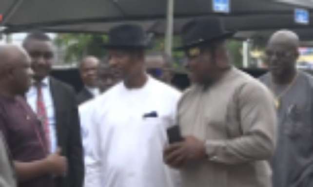 Mr Charles Aniagwu and Hon Reuben Izeze 