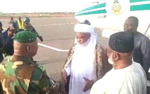 Gen Abdulsalami, Sultan of Sokoto Meet Niger Coup Leader as Tinubu’s Envoy