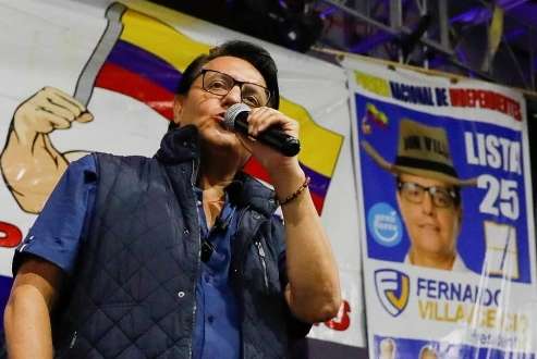 Ecuadorian Presidential Candidate Fernando Villavicencio