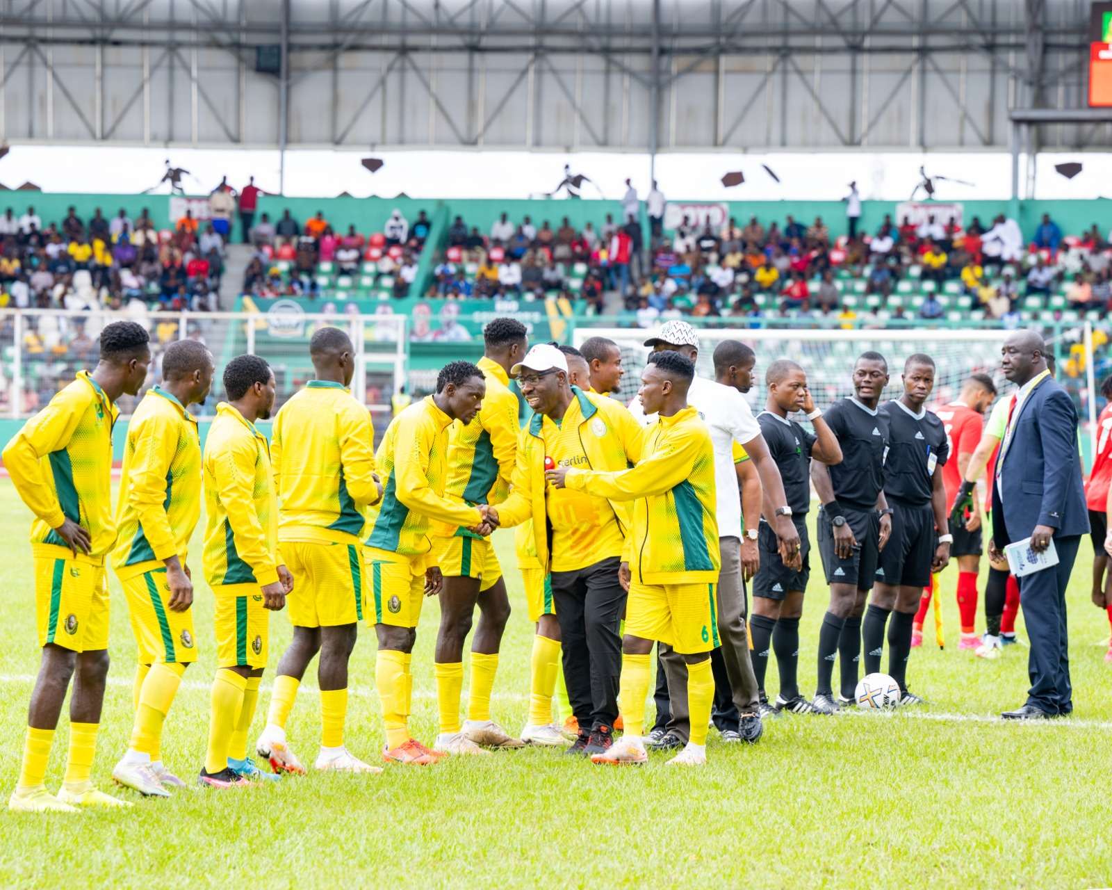 CAF Cup: Bendel Insurance Defeats ASO Chlef As Governor Godwin Obaseki Optimistic of Victory in Algeria