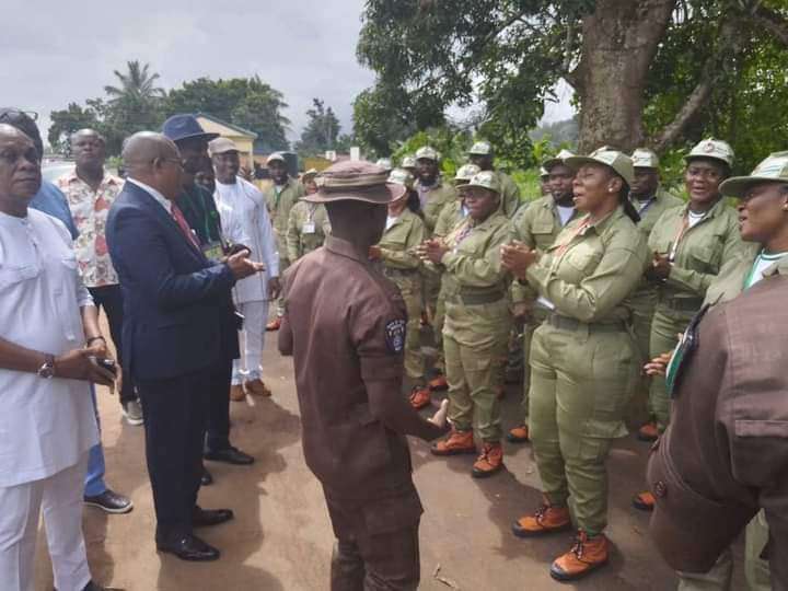Governor Oborevwori Tasks Corps Members on Patriotism, Unity