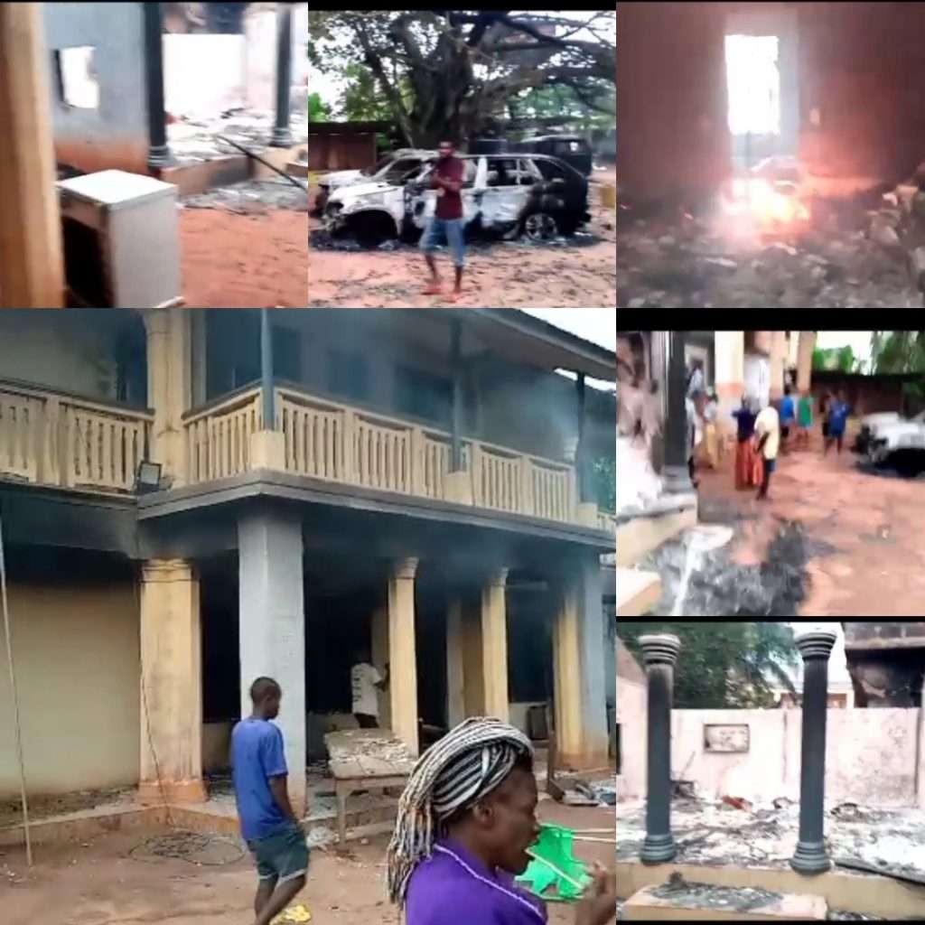 Mindless Destruction of Properties in Igbo Land