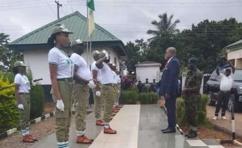 Governor Oborevwori Tasks Corps Members on Patriotism, Unity