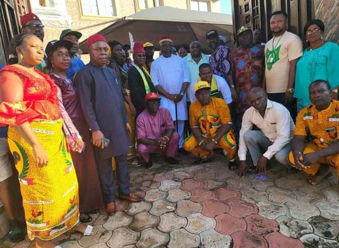 Orumba North APGA Stalwart, Chief Chigbo Hosts APGA State Chairman, Chief Obi-Okoye