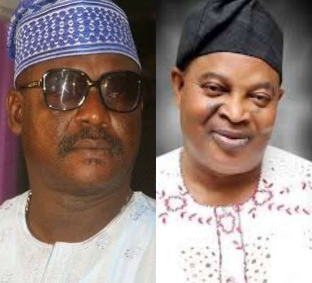 Tajudeen Agbede and Alhaji Ibrahim Baruwa