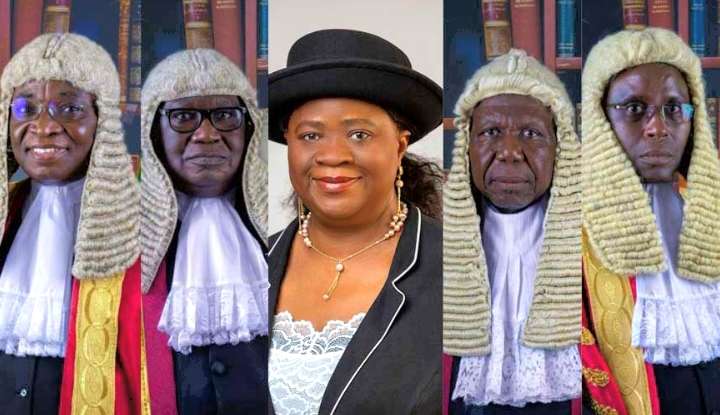 Five Justices of Presidential Election Petition Tribunal