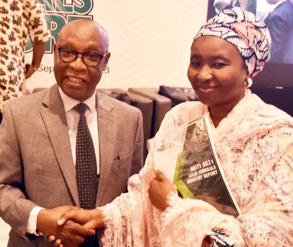 The Executive Secretary of the Nigerian Solid Minerals Development Fund (SMDF) Hajiya Fatima Shinkafi