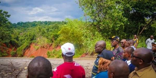 Soludo Seeks FG’s Intervention On Devastating Nnobi - Ideani - Nkpor Federal Road Gully Erosion At Umuagu