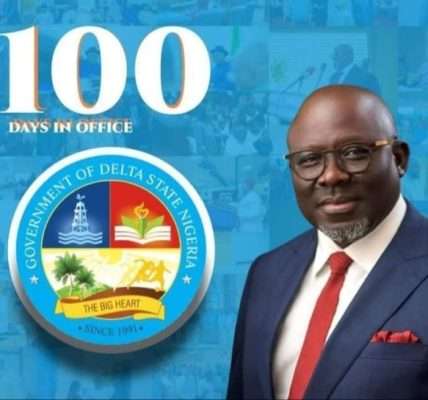 Governor Sheriff Oborevwori of Delta State 100 Days In Office Achievements