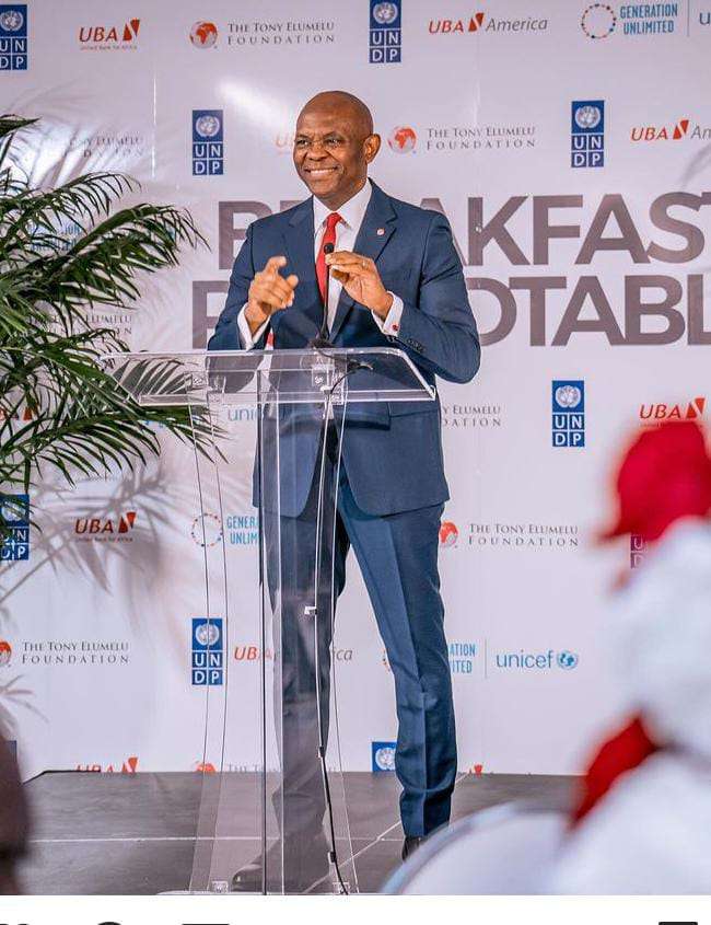 UNGA: Tinubu Commends Tony Elumelu for enormous $100m support for SMEs, Startups