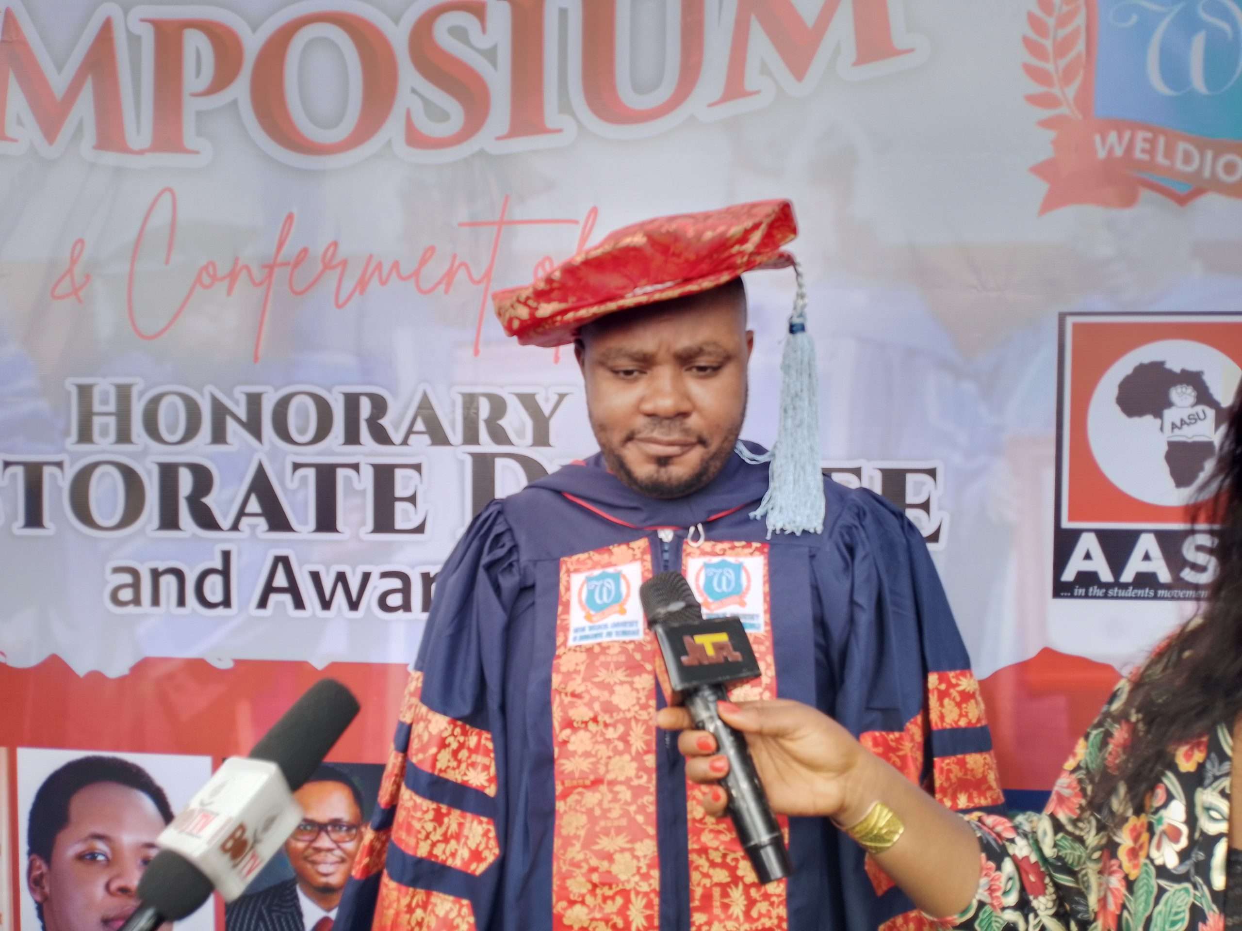 Reps Deputy Spokesperson, Hon Agbese Bags Prestigious Doctorate Award From Weldios University