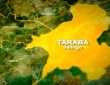 Taraba State Map Showing Jalingo
