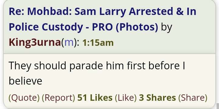 MohBad Police Parade Sam Larry First