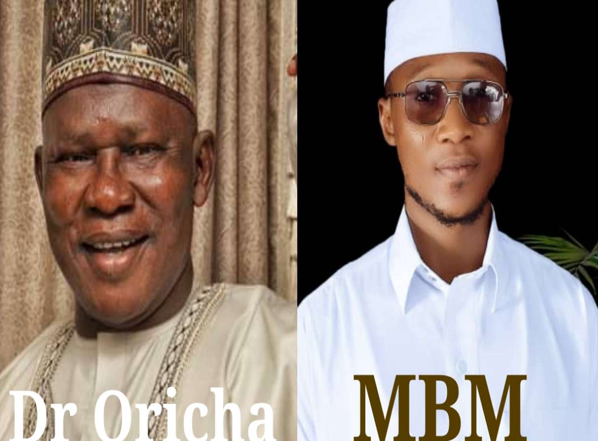 Director General, Kogi State Government House Administration, Dr. Umar Shuaibu Oricha and Leader of Team MBM Political Movement, Arc Mallam Bello Muhammed