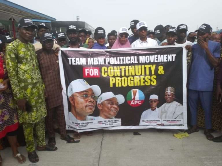 Kogi 2023: Team MBM Shows Presence At APC Governorship Campaign Flags-Off, Set To Declare Full Support For Ododo