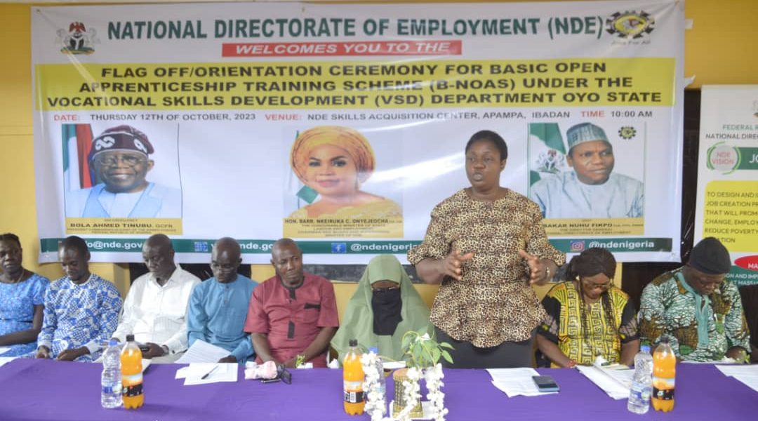 NDE Moves To Impact Vocational Skills On Unemployed Youths in Oyo
