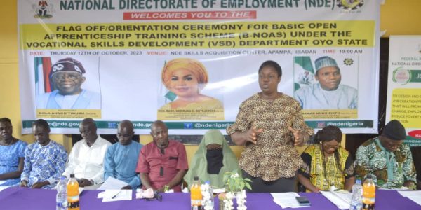 NDE Moves To Impact Vocational Skills On Unemployed Youths in Oyo