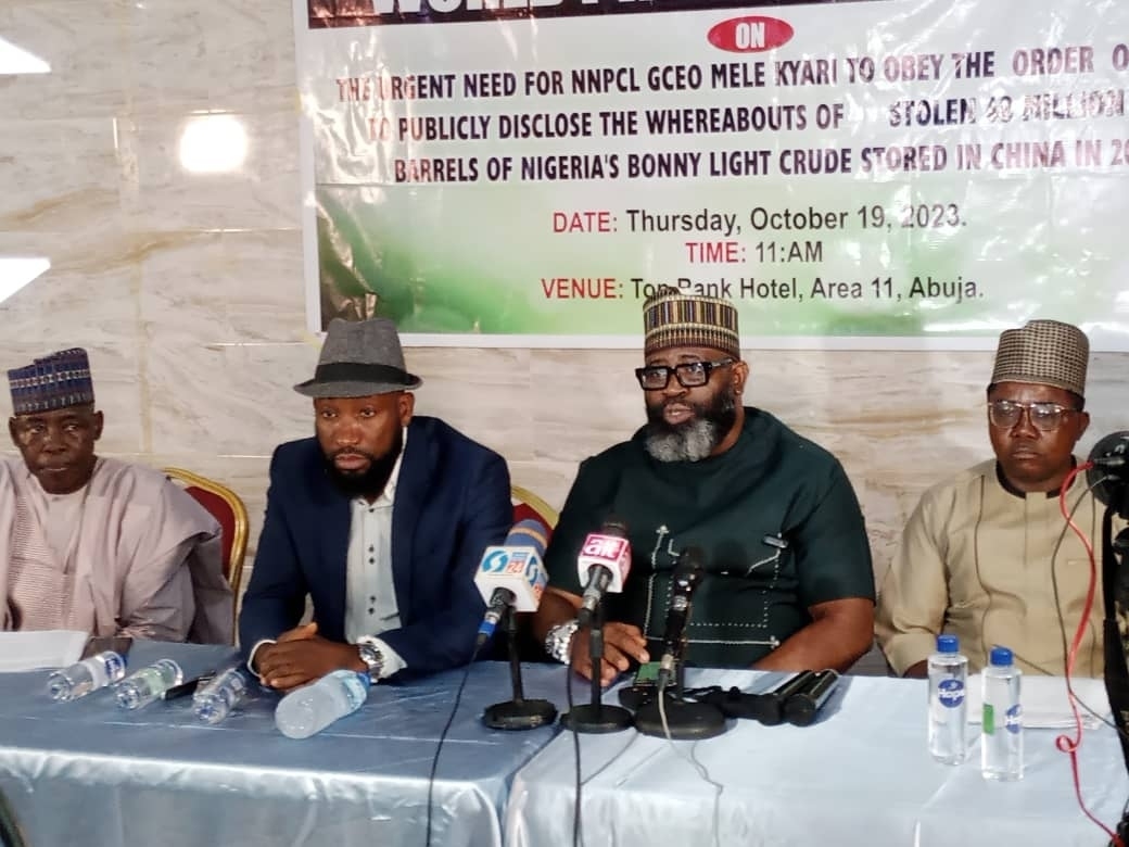 Sold Stolen Nigeria's Crude Oil Worth $4.8billion: CNPP, CSOs Call For Sack, Probe Of NNPCL’s GCEO Kyari Over Refusal To Obey Court Order