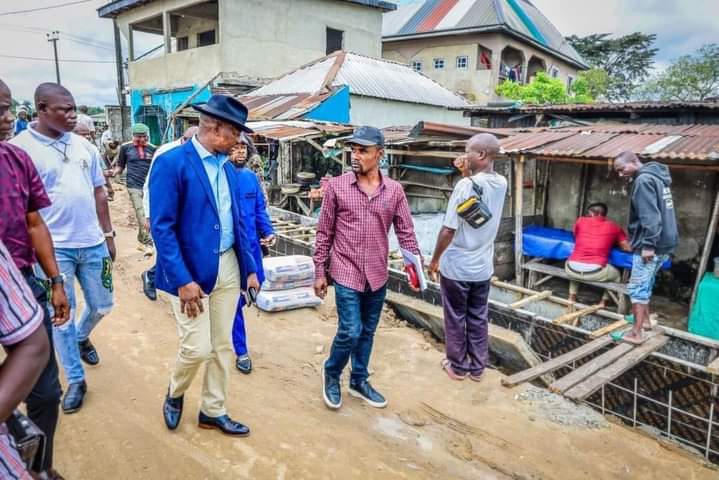 Commissioner for Works in charge of rural and riverine roads, Mr. Charles Aniagwu