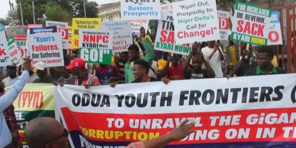 Protest Rocks South West As Yoruba Youths, CSOs, Others Demand Immediate Sack, Probe NNPCL’s GCEO Mele Kyari