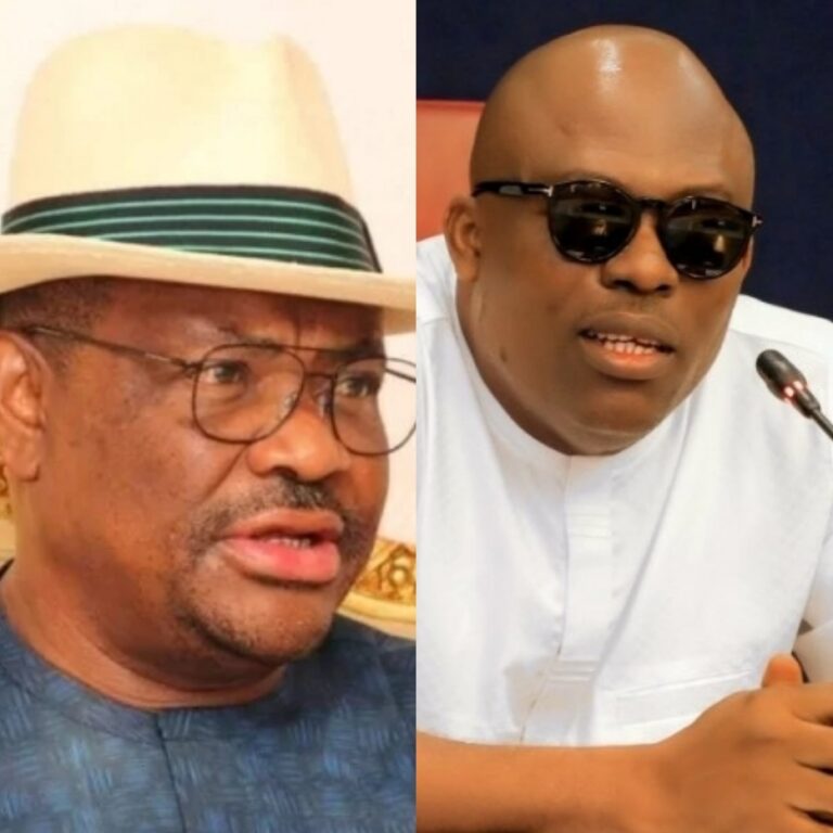 Nyesom Wike and Siminalayi Fubara