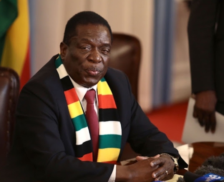 President of Zimbabwe Emmerson Dambudzo Mnangagwa
