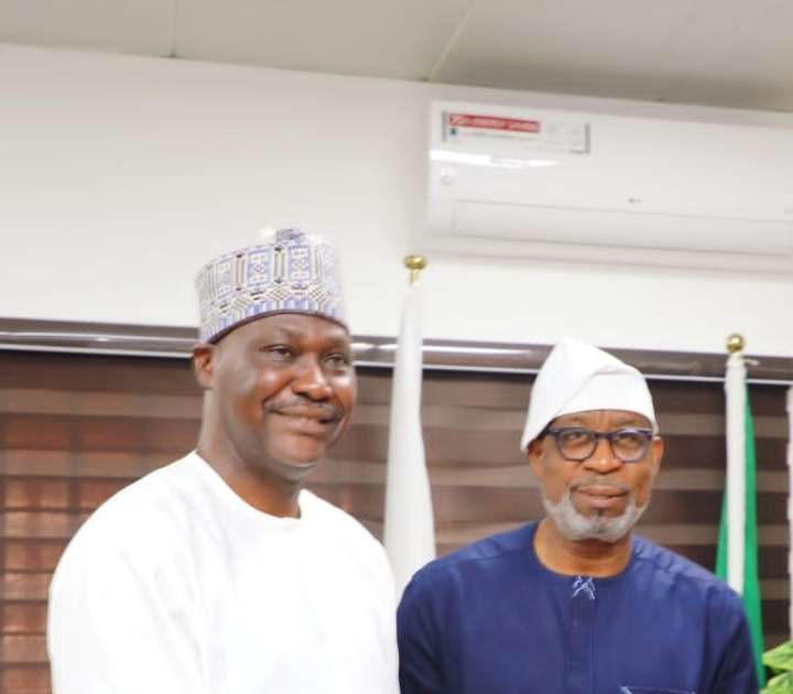 Samaila Subairu and Oladele Alake