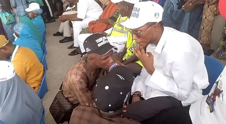 Team MBM Political Movement at APC Governorship Campaign Flags-Off Rally