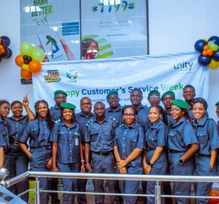 #CustomerServiceWeek: Unity Bank Rolls Out Rewards to Celebrate Frontline Staff, Customers