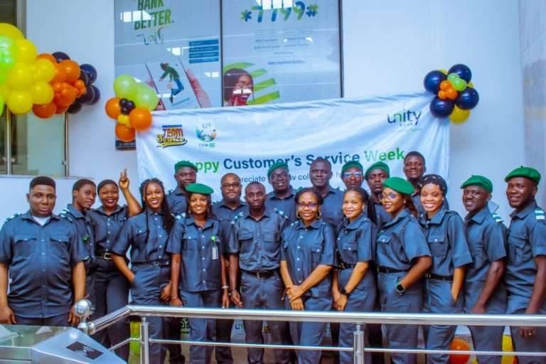 #CustomerServiceWeek: Unity Bank Rolls Out Rewards to Celebrate Frontline Staff, Customers