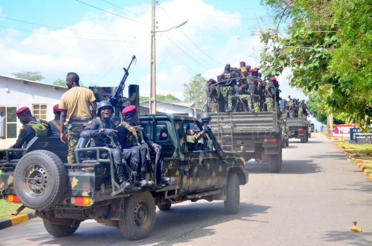 Nigerian Army Conducts “Show Of Force” In Support Of Kogi State Governorship Election