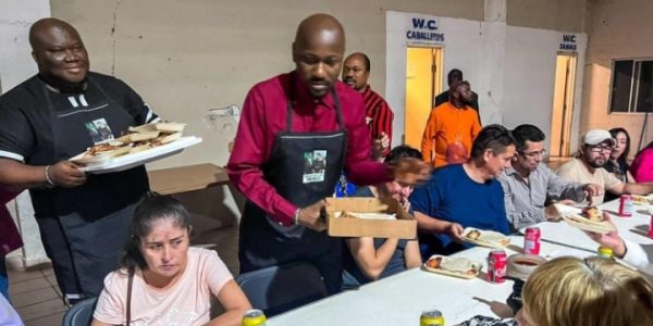 TouchOfLoveWithApostleSulemanApostle: Apostle Suleman Takes Free Feeding To Migrants At Mexico-US Border