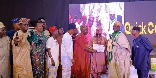 Gov. Adeleke Bags ‘Most Outstanding Governor of the Year’ Award, Becomes CRASoN Grand Patron
