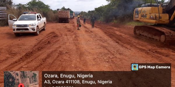 Senator Okey Ezea Gets First Constituency Project As FG Commences Rehabilitation Of 9th Mile - Opi Expressway