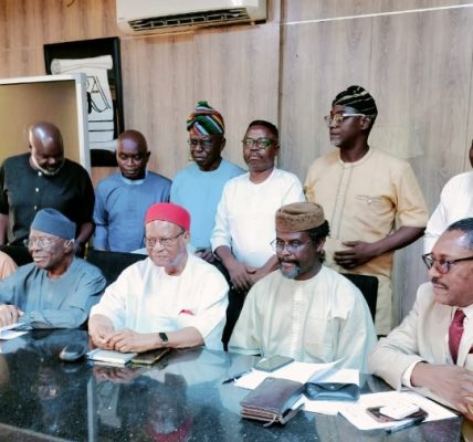 Eminent National Leaders Group of Project Nigeria Movement and The Patriots And Emeka Anyaoku