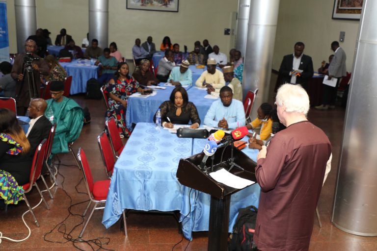 UN Information Centre, WMO Hold Media Parley On climate Change, COP28 In Abuja