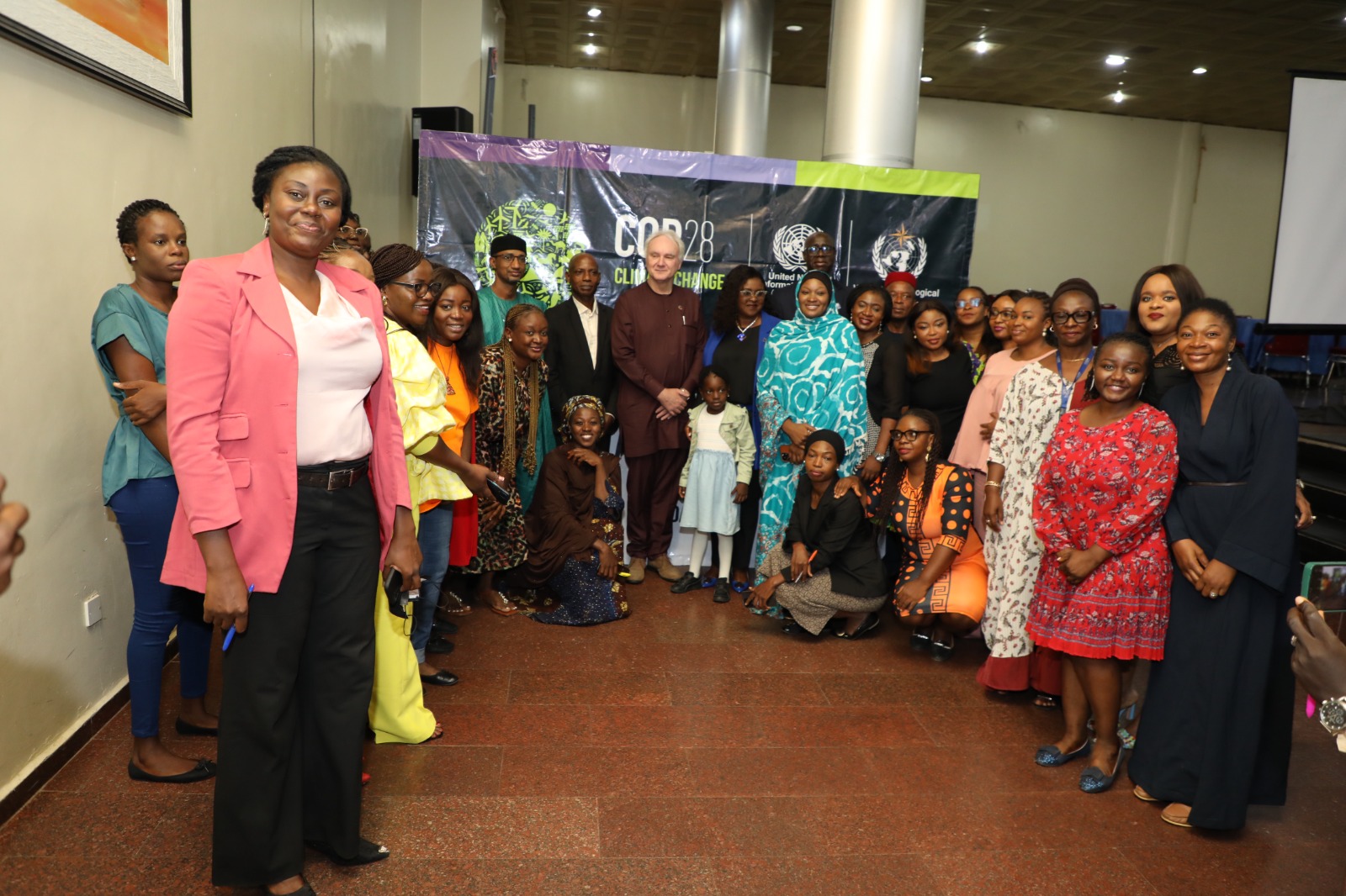 UN Information Centre, WMO Hold Media Parley On climate Change, COP28 In Abuja