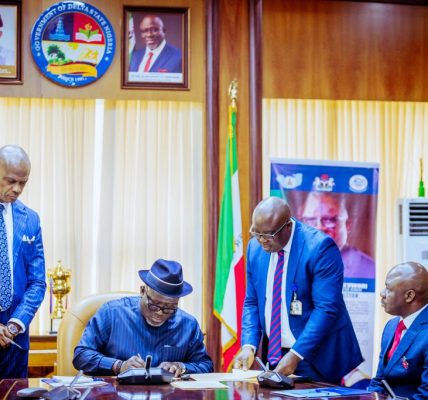 Delta State Governor, Rt Hon. Sheriff Oborevwori Assents 2024 Appropriation Bill of N724bn