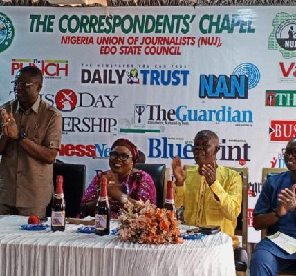 Shaibu Commissions Correspondents Chapel Secretariat in Benin, Tells NUJ 'I'm Your Ambassador'