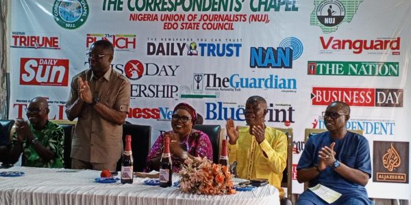 Shaibu Commissions Correspondents Chapel Secretariat in Benin, Tells NUJ 'I'm Your Ambassador'