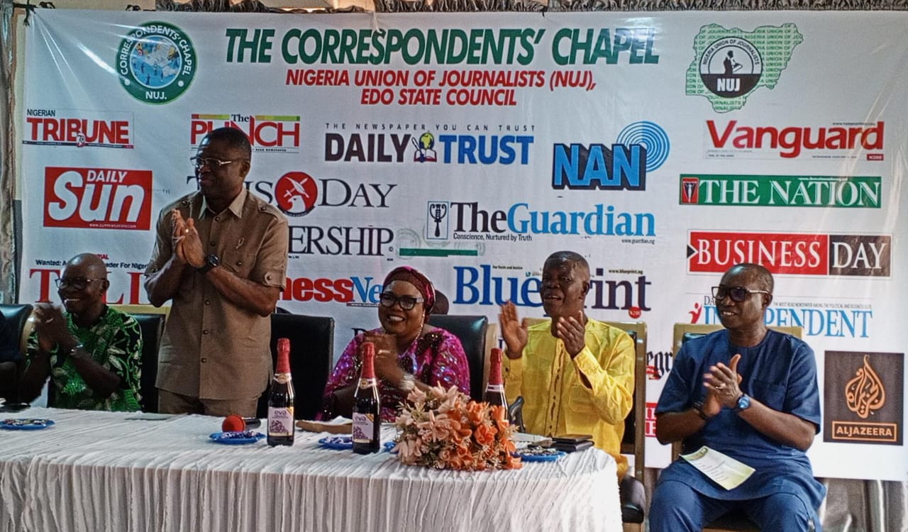 Shaibu Commissions Correspondents Chapel Secretariat in Benin, Tells NUJ 'I'm Your Ambassador'