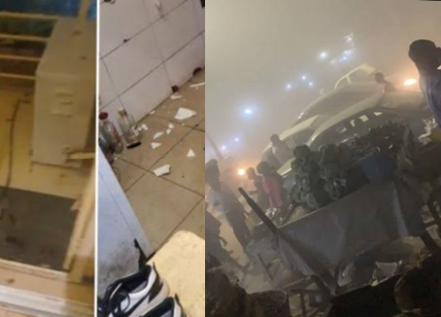 Explosion in Ibadan today