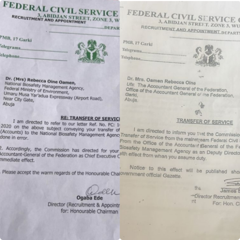 Controversy, as FCSC Reverses NBMA Director's Promotion Granted 3 Years Ago
